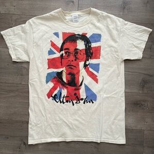 Graphic Tee with Elton John Design